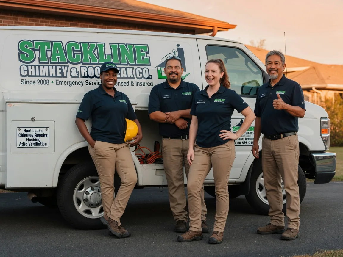 Chimney flashing repair company in Townville, SC